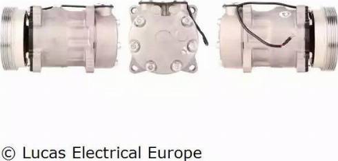 Lucas Electrical ACP448 - Компресор, климатизация vvparts.bg