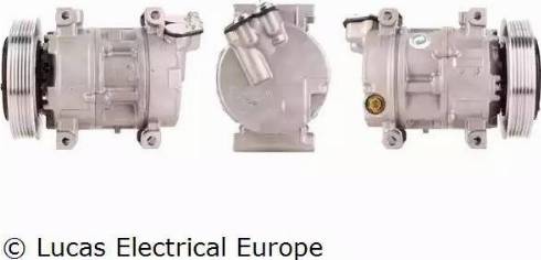 Lucas Electrical ACP443 - Компресор, климатизация vvparts.bg