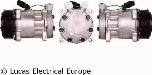 Lucas Electrical ACP459 - Компресор, климатизация vvparts.bg