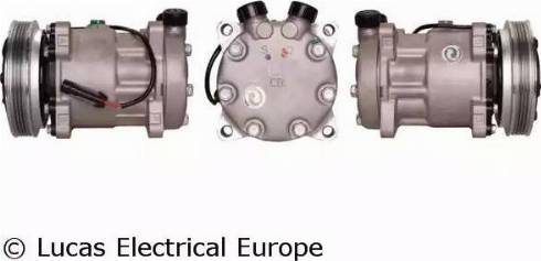 Lucas Electrical ACP408 - Компресор, климатизация vvparts.bg