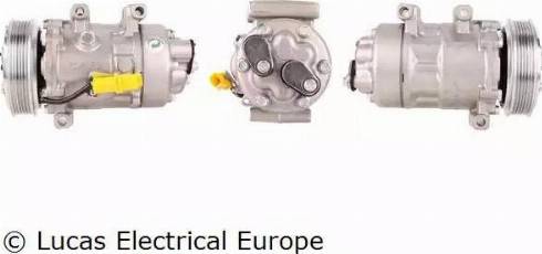 Lucas Electrical ACP414 - Компресор, климатизация vvparts.bg