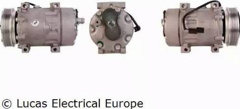 Lucas Electrical ACP410 - Компресор, климатизация vvparts.bg