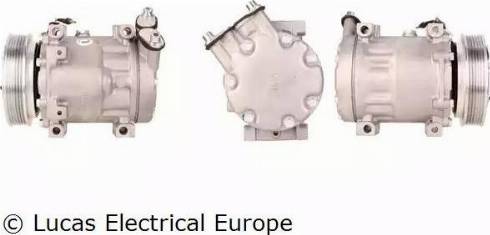 Lucas Electrical ACP411 - Компресор, климатизация vvparts.bg