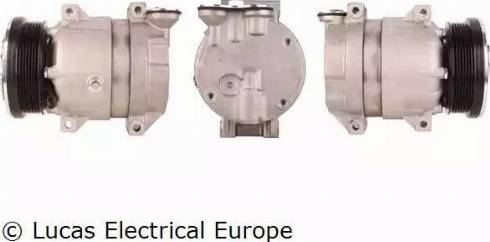 Lucas Electrical ACP480 - Компресор, климатизация vvparts.bg