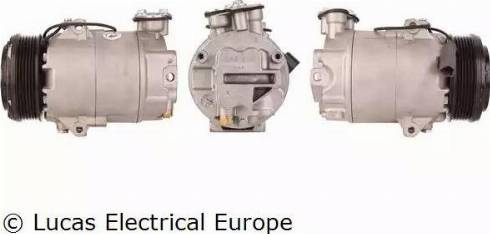 Lucas Electrical ACP483 - Компресор, климатизация vvparts.bg