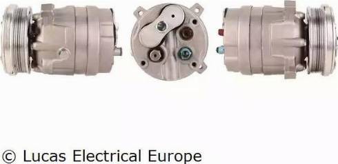 Lucas Electrical ACP432 - Компресор, климатизация vvparts.bg
