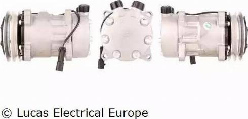 Lucas Electrical ACP427 - Компресор, климатизация vvparts.bg
