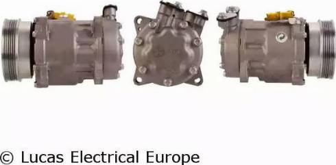 Lucas Electrical ACP471 - Компресор, климатизация vvparts.bg