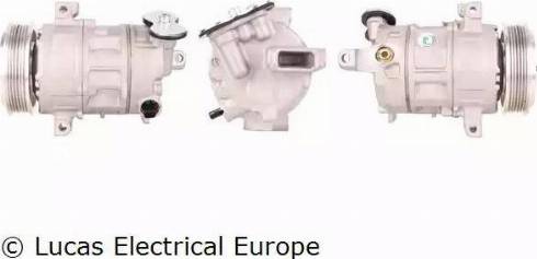 Lucas Electrical ACP478 - Компресор, климатизация vvparts.bg