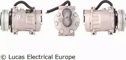 Lucas Electrical ACP591 - Компресор, климатизация vvparts.bg