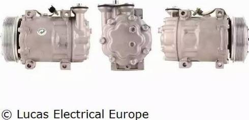 Lucas Electrical ACP593 - Компресор, климатизация vvparts.bg