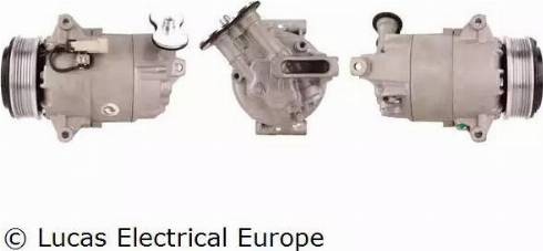 Lucas Electrical ACP557 - Компресор, климатизация vvparts.bg