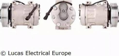 Lucas Electrical ACP563 - Компресор, климатизация vvparts.bg