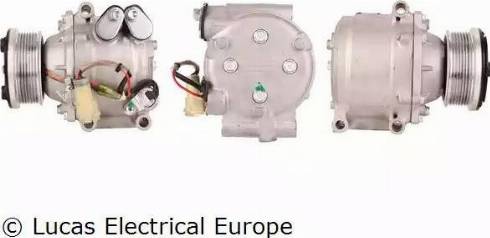 Lucas Electrical ACP504 - Компресор, климатизация vvparts.bg