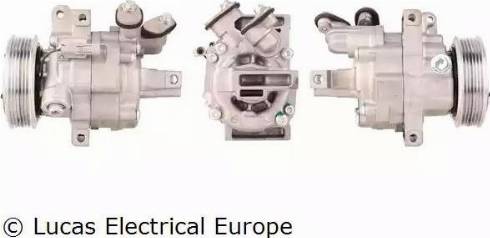 Lucas Electrical ACP500 - Компресор, климатизация vvparts.bg