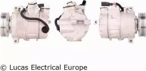 Lucas Electrical ACP501 - Компресор, климатизация vvparts.bg