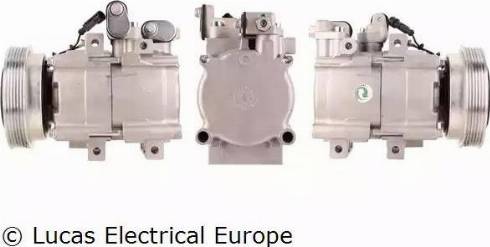 Lucas Electrical ACP502 - Компресор, климатизация vvparts.bg