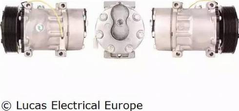 Lucas Electrical ACP507 - Компресор, климатизация vvparts.bg