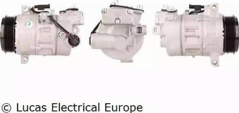 Lucas Electrical ACP512 - Компресор, климатизация vvparts.bg