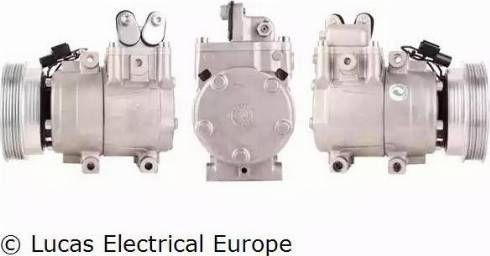 Lucas Electrical ACP580 - Компресор, климатизация vvparts.bg