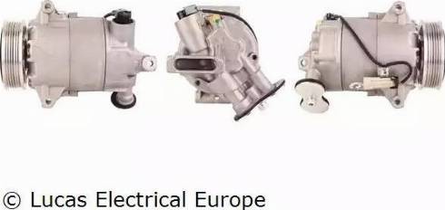 Lucas Electrical ACP524 - Компресор, климатизация vvparts.bg