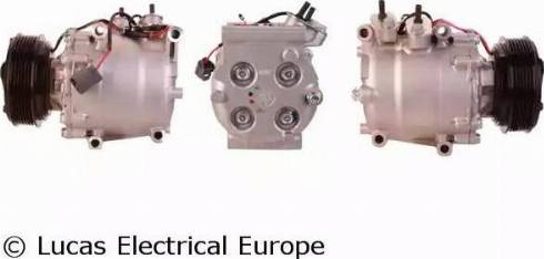 Lucas Electrical ACP525 - Компресор, климатизация vvparts.bg