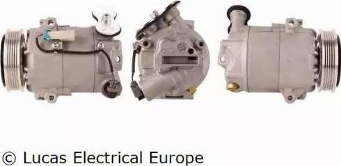 Lucas Electrical ACP522 - Компресор, климатизация vvparts.bg