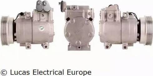 Lucas Electrical ACP579 - Компресор, климатизация vvparts.bg