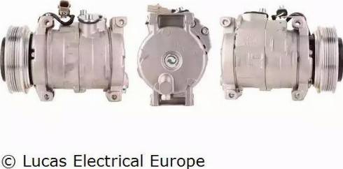 Lucas Electrical ACP574 - Компресор, климатизация vvparts.bg