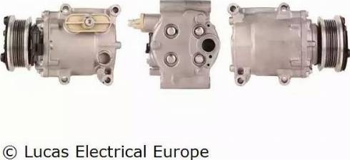 Lucas Electrical ACP577 - Компресор, климатизация vvparts.bg