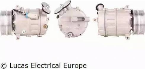 Lucas Electrical ACP691 - Компресор, климатизация vvparts.bg