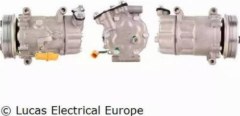 Lucas Electrical ACP697 - Компресор, климатизация vvparts.bg