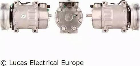 Lucas Electrical ACP663 - Компресор, климатизация vvparts.bg