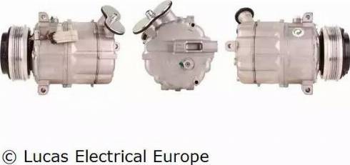 Lucas Electrical ACP667 - Компресор, климатизация vvparts.bg