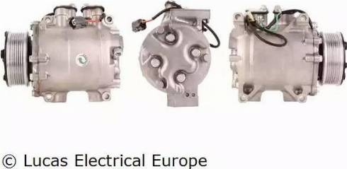 Lucas Electrical ACP603 - Компресор, климатизация vvparts.bg