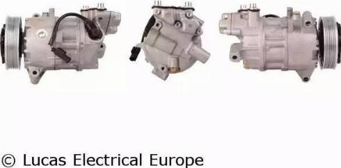 Lucas Electrical ACP613 - Компресор, климатизация vvparts.bg