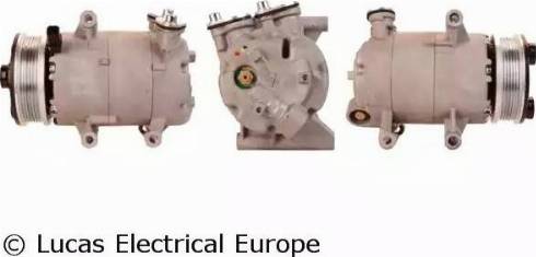 Lucas Electrical ACP683 - Компресор, климатизация vvparts.bg