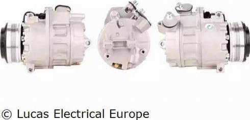 Lucas Electrical ACP687 - Компресор, климатизация vvparts.bg