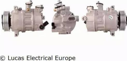 Lucas Electrical ACP634 - Компресор, климатизация vvparts.bg