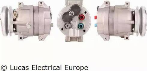 Lucas Electrical ACP627 - Компресор, климатизация vvparts.bg