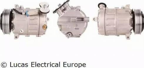 Lucas Electrical ACP678 - Компресор, климатизация vvparts.bg