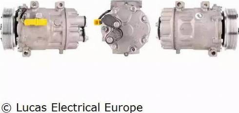 Lucas Electrical ACP672 - Компресор, климатизация vvparts.bg