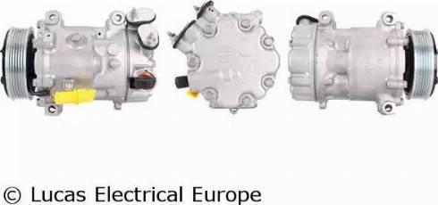 Lucas Electrical ACP01027 - Компресор, климатизация vvparts.bg