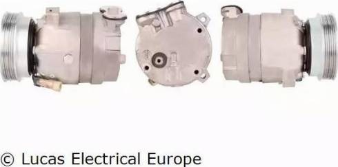 Lucas Electrical ACP196 - Компресор, климатизация vvparts.bg