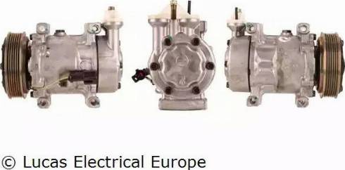 Lucas Electrical ACP197 - Компресор, климатизация vvparts.bg