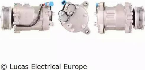Lucas Electrical ACP146 - Компресор, климатизация vvparts.bg