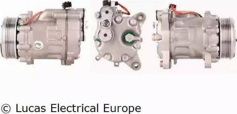 Lucas Electrical ACP148 - Компресор, климатизация vvparts.bg