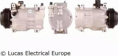 Lucas Electrical ACP157 - Компресор, климатизация vvparts.bg