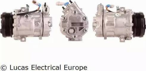 Lucas Electrical ACP165 - Компресор, климатизация vvparts.bg