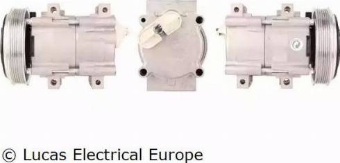 Lucas Electrical ACP166 - Компресор, климатизация vvparts.bg